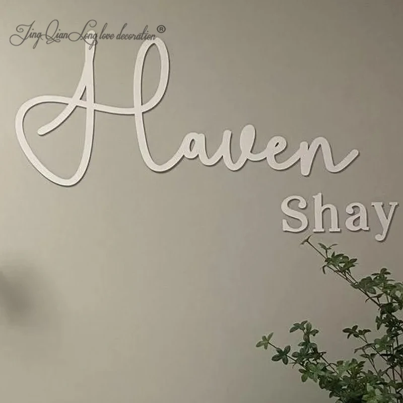 Custom  Baby girl Wooden Name Sign, Nursery Name, Baby Name Cut out, Cutout Name, Wood Name Sign, Baby Name, first and middle na