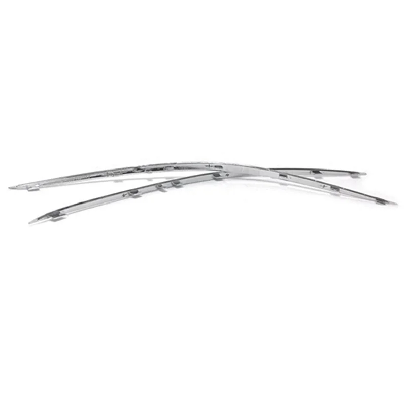 LH or RH or 1 Pair Front Bumper Chrome Strip Trim Molding for Mercedes W211 2006-2009 2118852321 2118852421