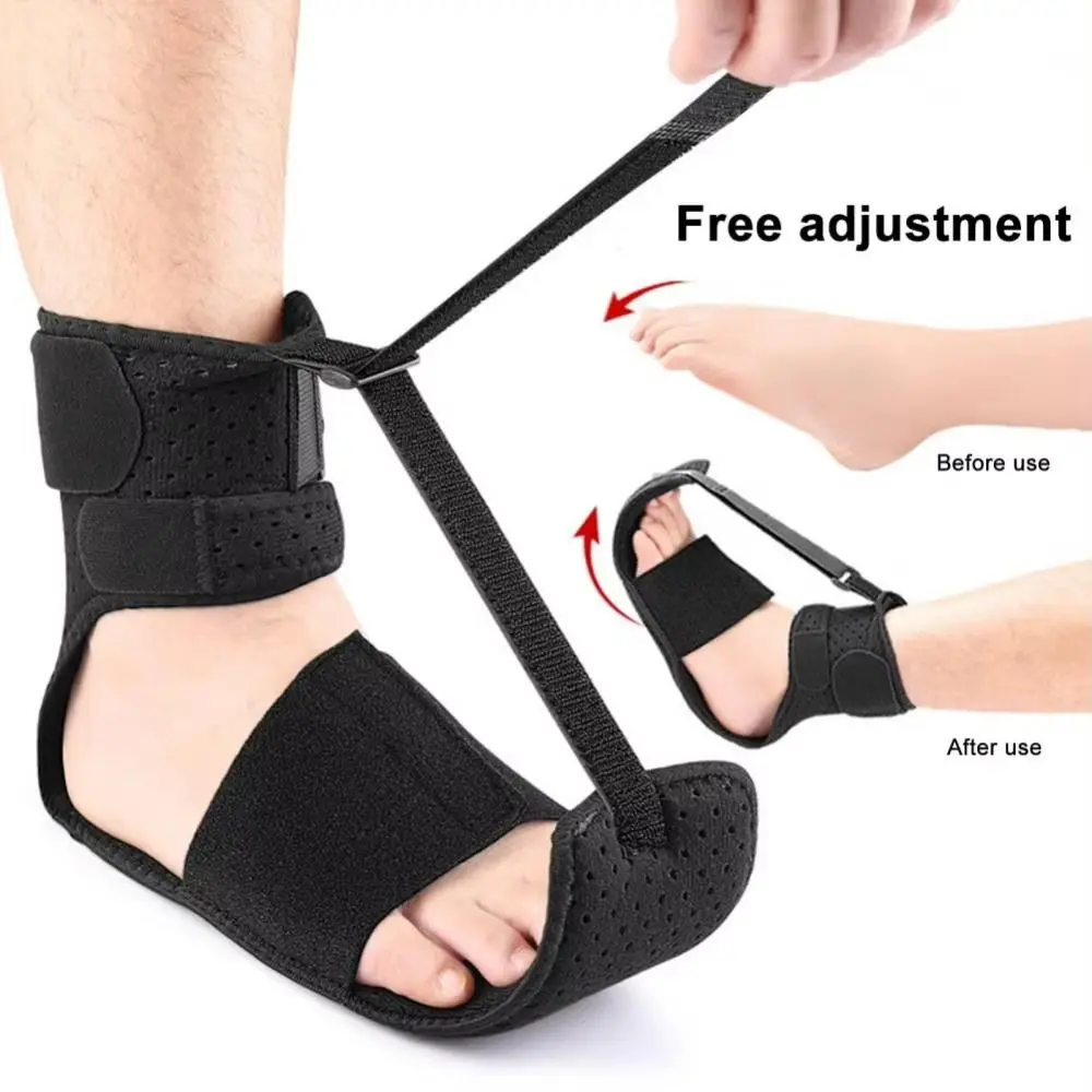 

Fixed Plantar Fasciitis Splint Brace Adjustable Compression Dorsal Drop Foot Orthopedic Brace Skin-friendly Stretched