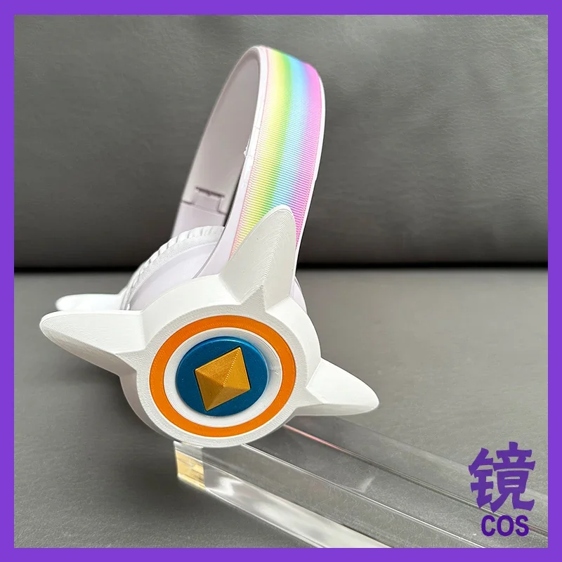 

Sky:Children of The Light Ilya Paddles Anubis Bluetooth Earphones Cosplay Props Ear Hanging Hair Accessories Rainbow Headpieces