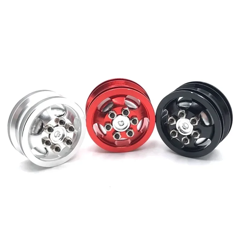 

WPL B14 B16 B36 C14 C24 MN HengLong FeiYu JJRC Metal Rear Dual Wheel Hub For RC Car Upgrade Parts