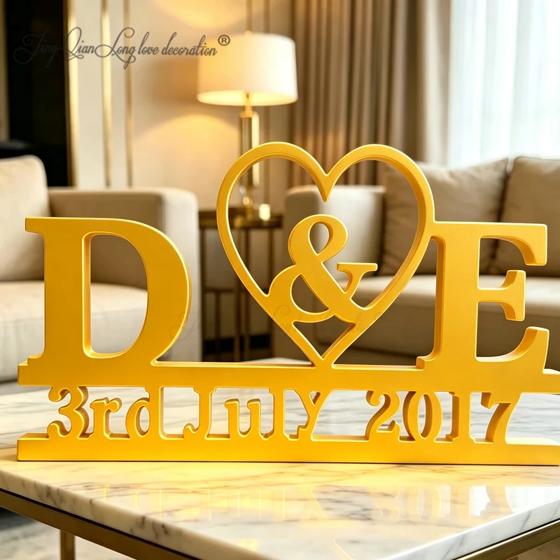 Custom Large Size Gold Wedding Invitation Photo Prop Elegant save the Date Bridal Shower Gift