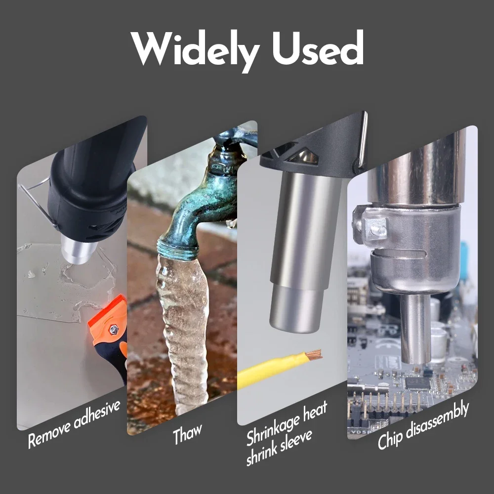 YIHUA Micro Hot Air Gun  C/F Temp Adjusted 8858IV 700W Soldering Rework Welding Station LCD Digital Heat Gun BGA IC Solder Tools