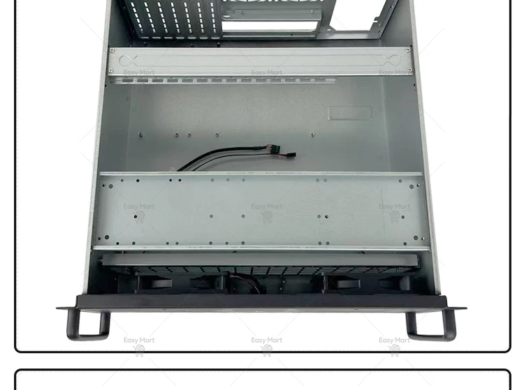 4U Server Chassis 360 Water Cooling Row ATX Main Board 4090 Graphics Card 7 Slots Large Power Rack Industrial Control Computer