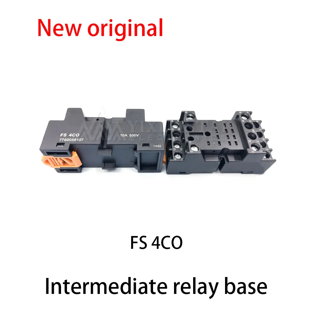 5pcs~10Pcs New FS 4CO Intermediate relay base