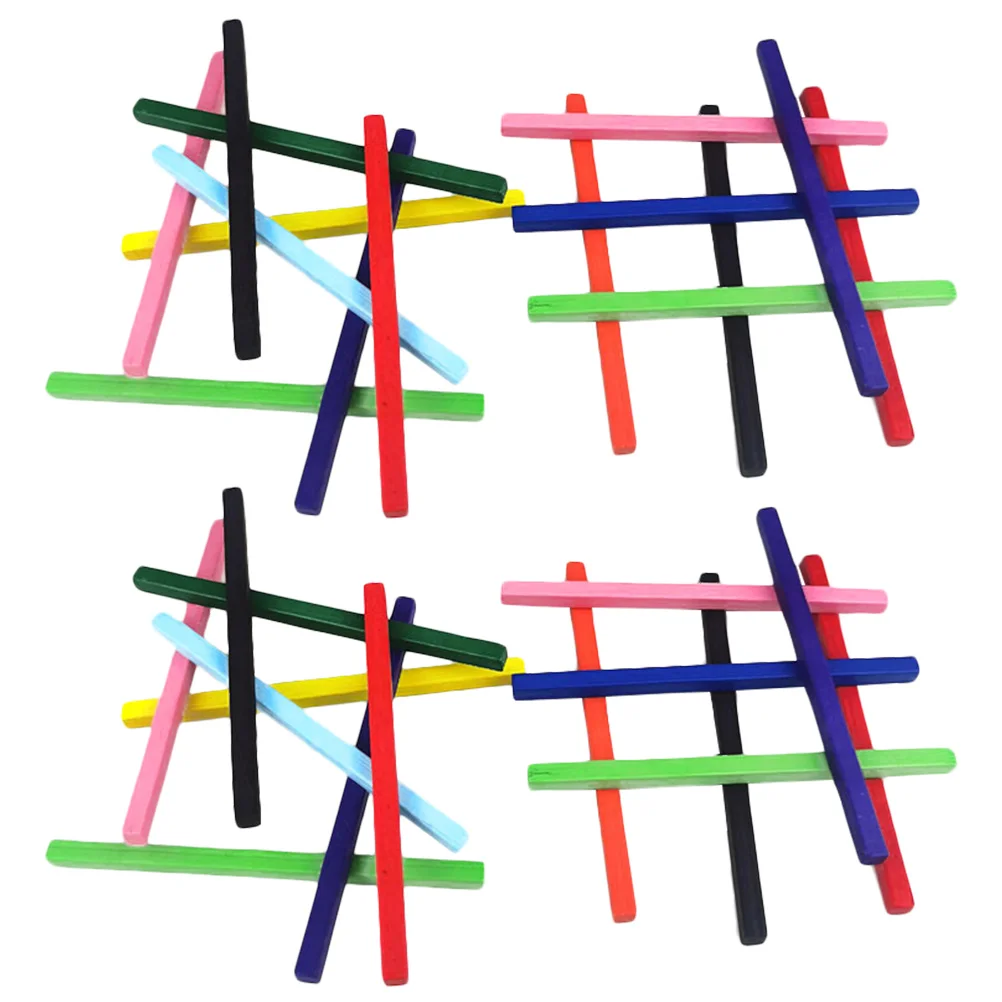 1 ชุดแท่งนับสีสันสดใสสื่อการเรียนรู้คณิตศาสตร์เพื่อการศึกษาสำหรับเด็กปรับปรุงความสามารถด้านการคิดเชิงตรรกะและทักษะการคำนวณ