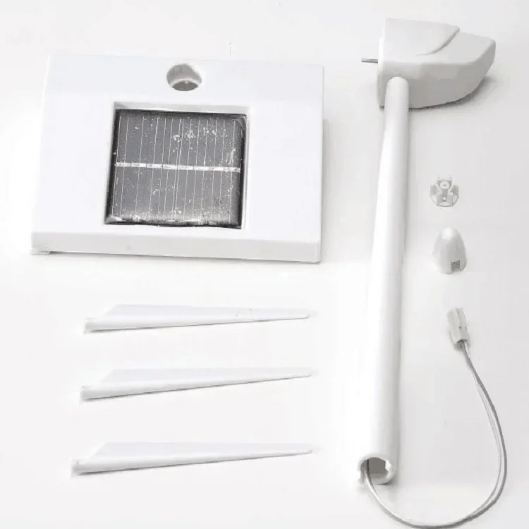 Picture 4: 2 in 1 Solar Wind Generator Model Gift Exhibition Stand Windmill Educational Assembly Kit Desktop Decoration Power Generator