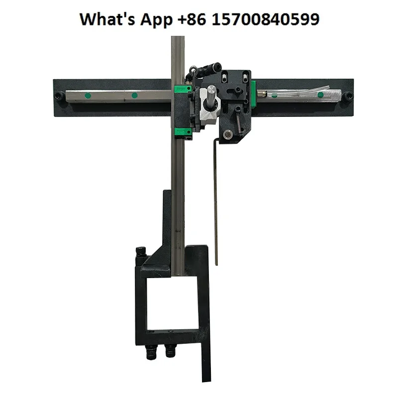 Edge banding machine homogeneous head anti-knock plate device single and double guide rails three-axis linkage accessories