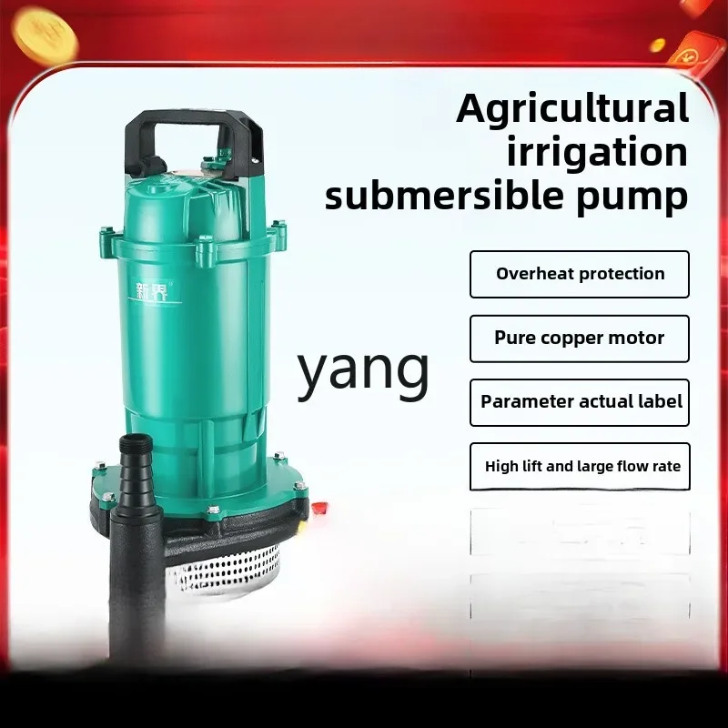 XYY submersible pump agricultural pumping 220V high lift large flow household irrigation pump