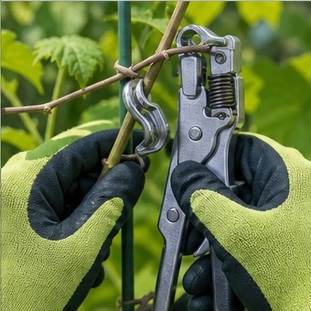 2Sets Tying Machine Accessories Replacement Blade Spring Screw Garden Binding Tool Parts Grape Cucumber Vegetable Vine Kit