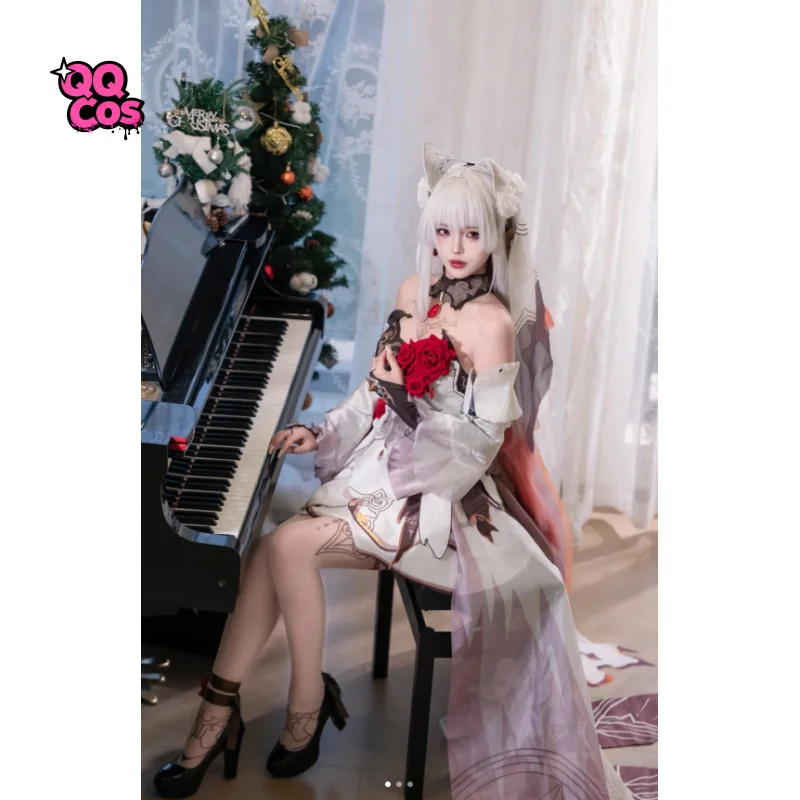 Cosplay Série: Honkai Impact 3rd Lunar Vow: Crimson Love, Fantasia Magnífica QQcos Theresa Apocalypse