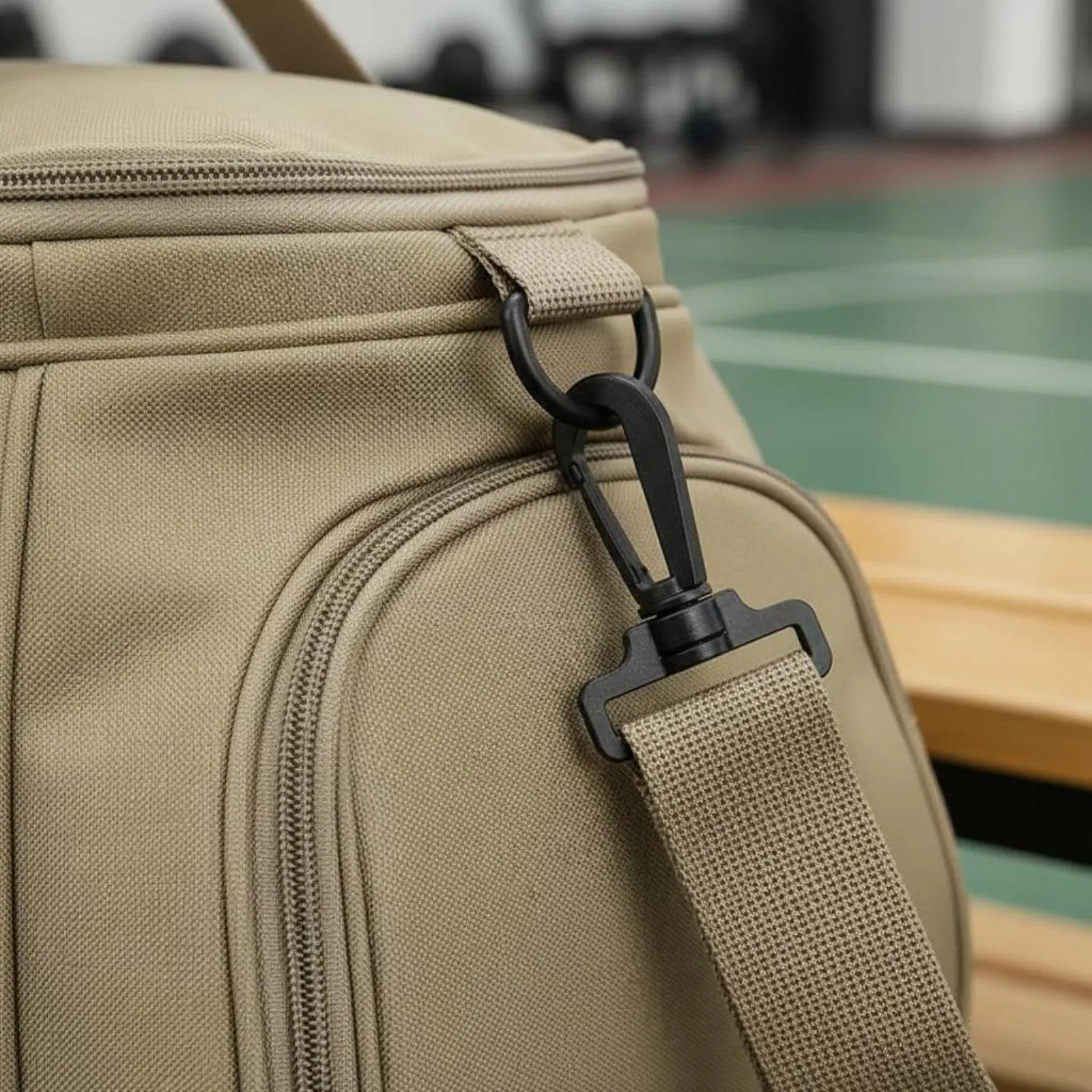 Table Tennis Bag Multi-Compartment Layout Large Capacity Athletic Duffel Separate Shoe Compartment for Athletes, Fitness,