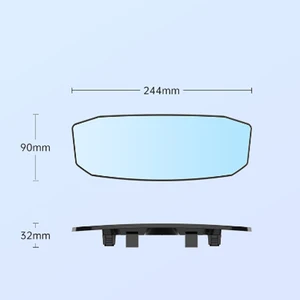 CAR REVERSE BLIND ANGLE VISUAL WIDENING RETROVER MIRROR, INCREASE THE REFLECTIVE INTERNAL, GREAT FIELD OF VISION 8 Main Sales Big Mirror - №1