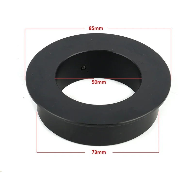 Stereo Microscope 76mm to 50mm Ring 50mm to 40mm Adapter For 300X 180X C mount Lens Video Microscope Camera