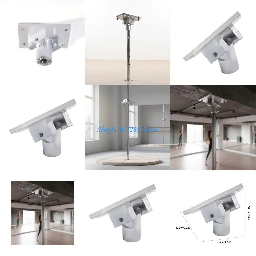 

Y6GD Heavy Type Poles Dance Ceiling Plate Slanted Drill Aluminum Steel Secure Mounting