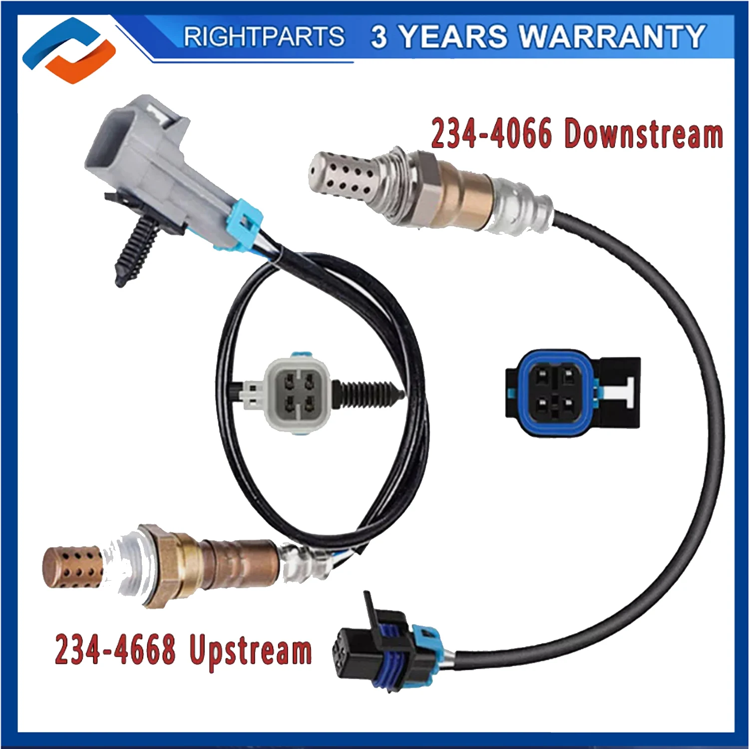 

4Wires Upstream Downstream O2 Oxygen Sensor For Chevrolet HHR Cobalt Pontiac G5 2007 Saturn Ion Vue 2.2L 2.4L 234-4066 234-4668