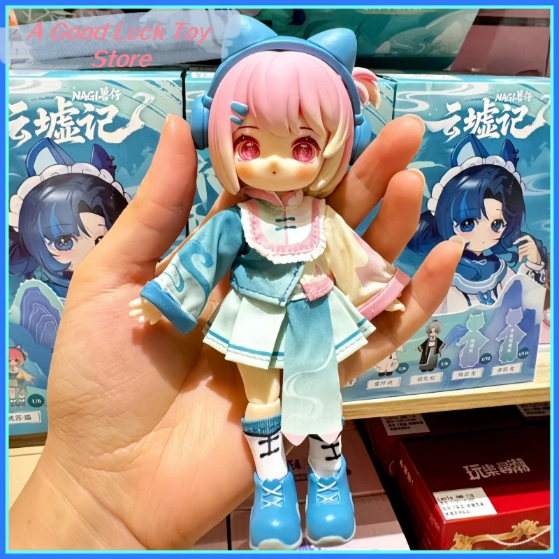 

Nagi Yunxu Ji Series Blind Box Bjd Аниме Фигурка Наги Mystery Box Сумка-сюрприз Милая кукла Настольный декор Соберите Модные игрушки Подарки