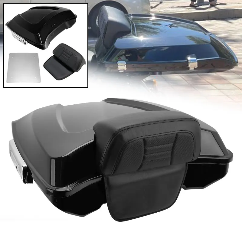 

Крепление для подушки спинки мотоциклетного кофра Razor для Harley Touring Street Glide Ultra Road King 1997 года и новее