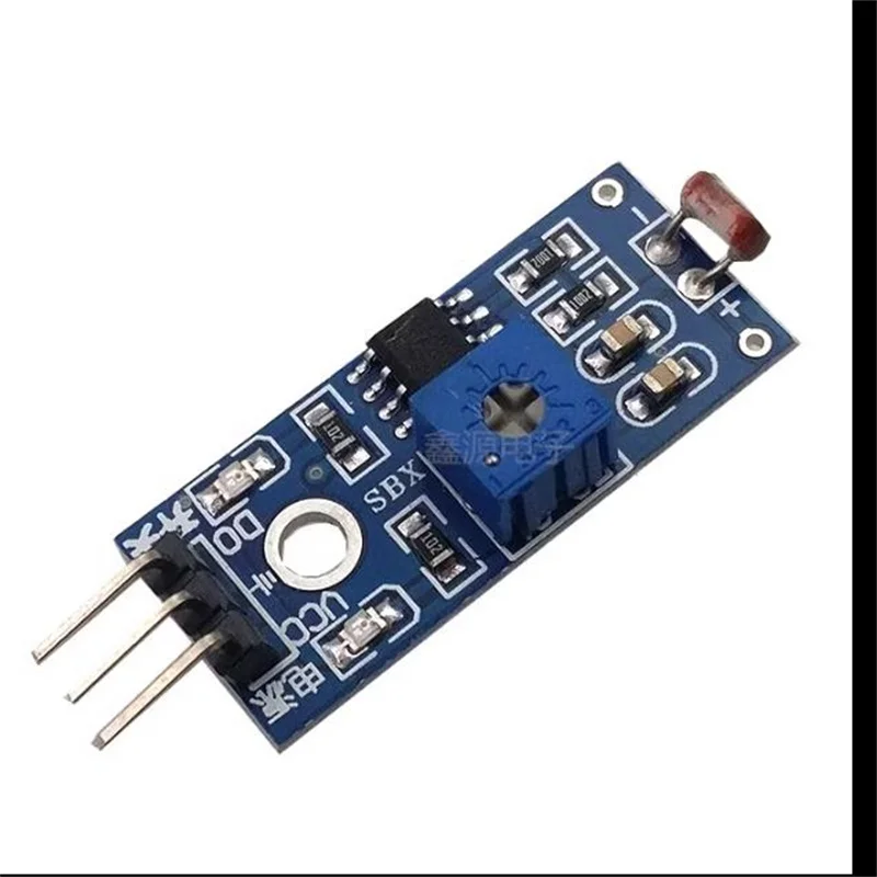 Photoresistor Sensor Module Light Detection Kit 3-Wire System