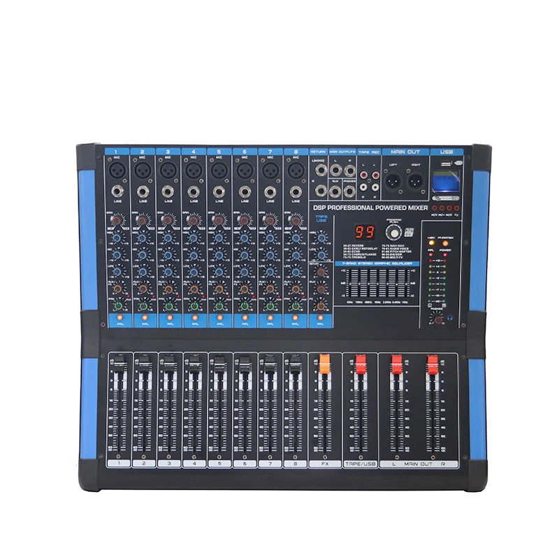 

Wholesale Blue-tooth dj sound consoles amplifier 99dsp effect usb interface professional audio mixer