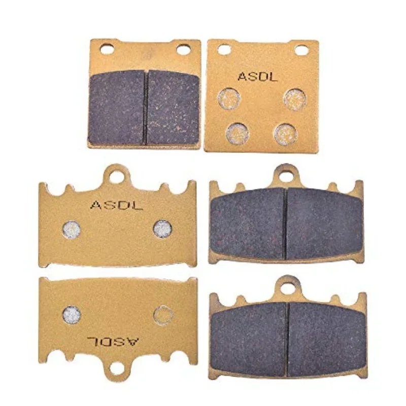 

400CC Motorcycle Accessories Front and Rear Brake Pads Disc Set for Suzuki GSX400 GSX 400 GSX400S SSN GK77A Katana 400 1992