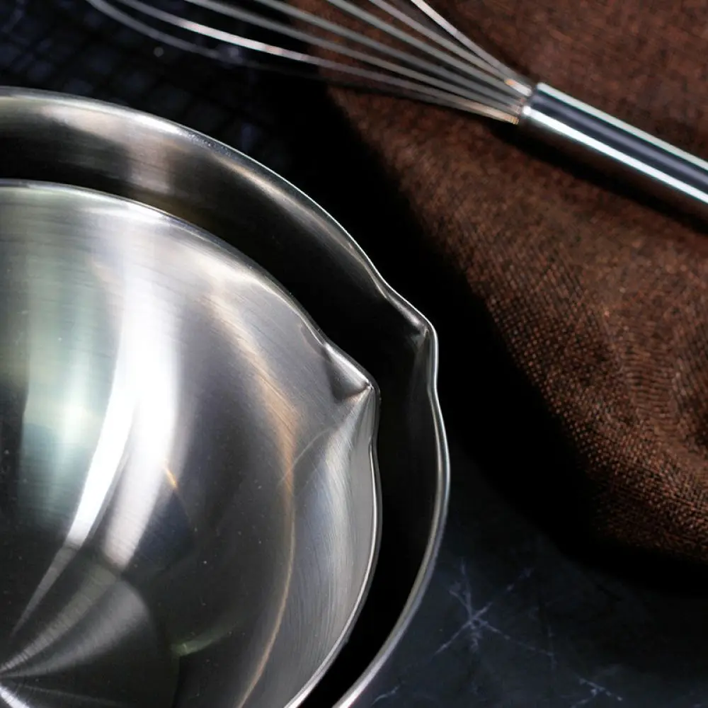 Stainless Steel Baking Mixing Bowl With Scale Salad Basin For YABAY Kitchen Food Preparation Thickened Container