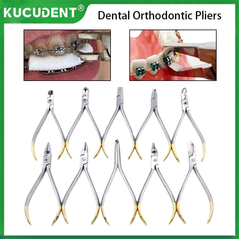 

Dental Forceps Orthodontic Plier Bracket Brace Remover Plier Ligature Cutter Forcep Distal End Cutter Pliers Dentist Instrument