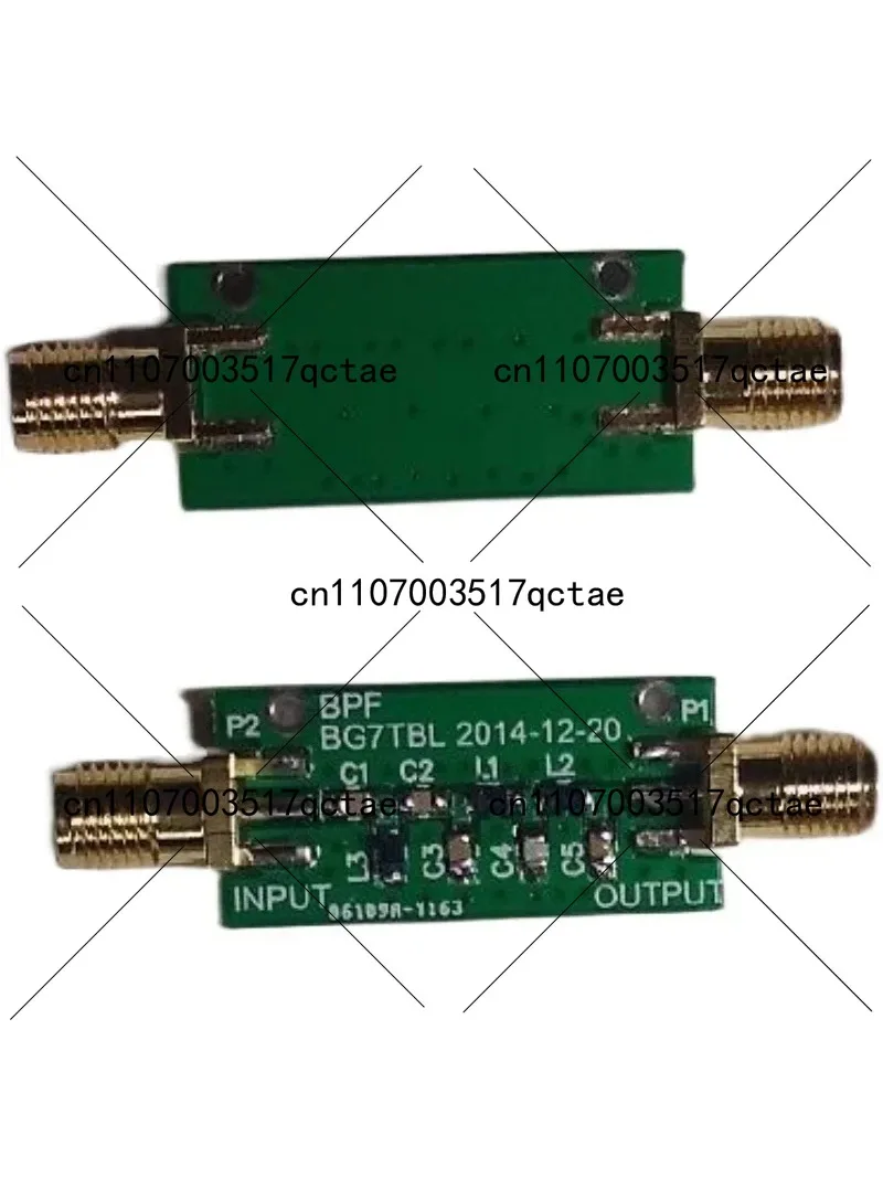 1Pcs 100M Band Pass Filter PCBA, 88-108M FM BPF for Radio Receiver