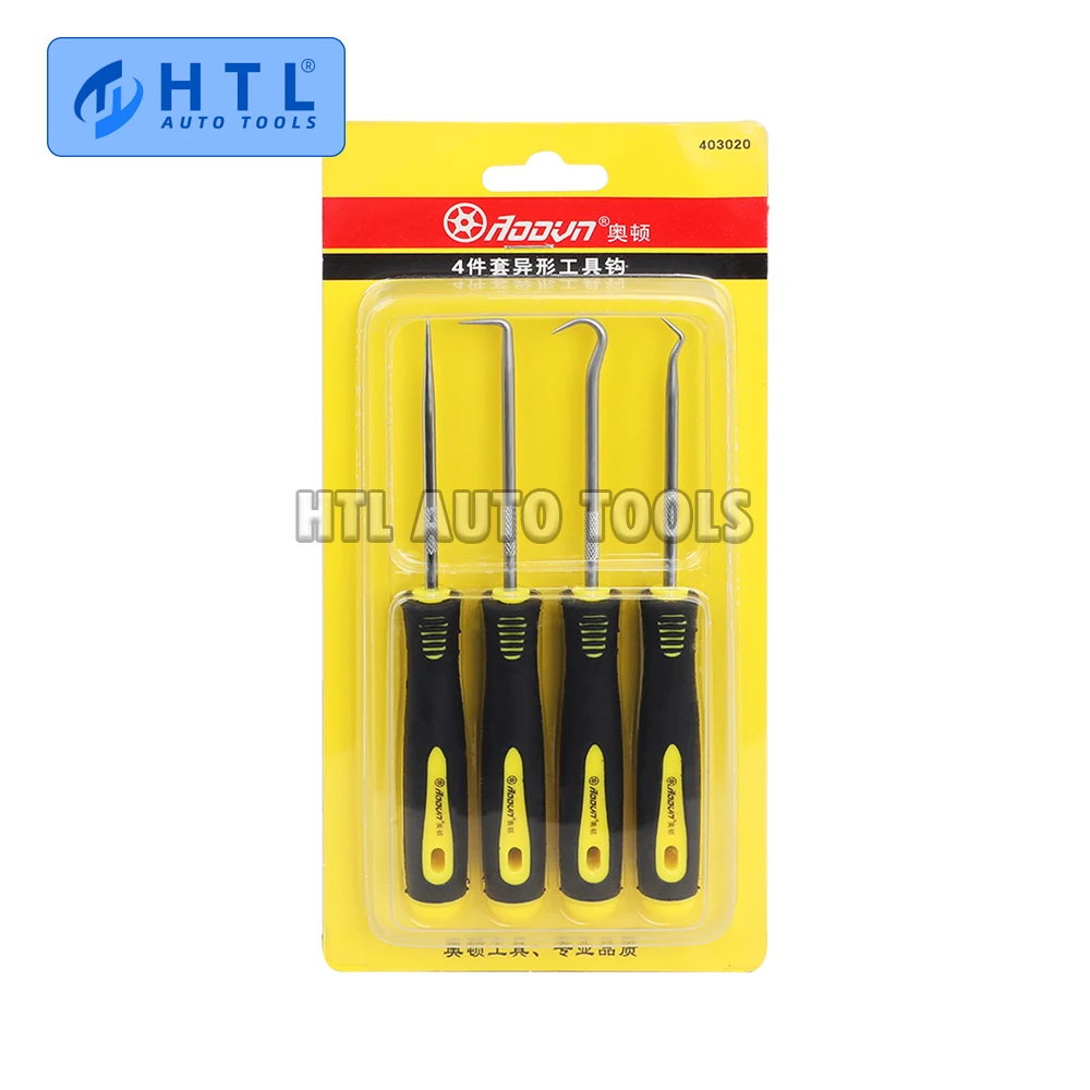 

Car Auto Vehicle Oil Seal Screwdrivers Set O-Ring Seal Gasket Puller Remover Pick Hooks Tools Sealing Repair Tools 16cm 4Pcs