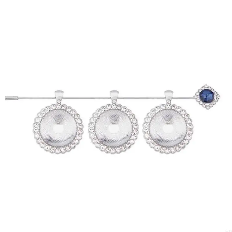  Heartfelts Photo Jewelry Pieces Featuring Rhinestones Border Designs