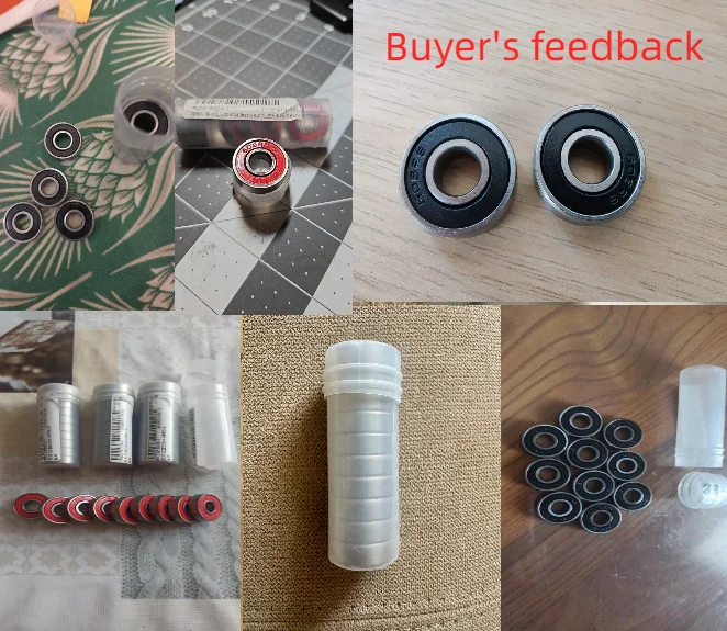 10Pcs 608 2RS Ball Bearing ABEC-7 ABEC-9 8X22X7 mm Deep Groove Steel Sealed Ball Bearings 608RS Z3V3 608-2RS 608rs Bearing Hot