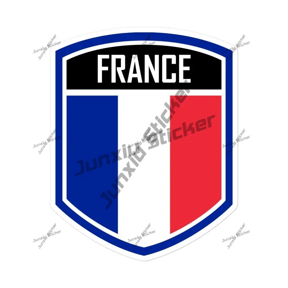 

France Flag Emblem Vinyl Stickers Decoration Reflective Scratch-proof Exterior Decal Accessories For The Car Novelty Jdm Refit