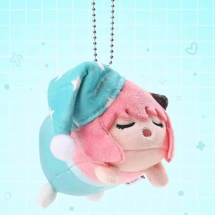 Nouveau Anime espion × famille Anya pyjamas dormir en peluche porte-clés petit pendentif pour les filles 10CM enfants jouets en peluche enfants cadeaux