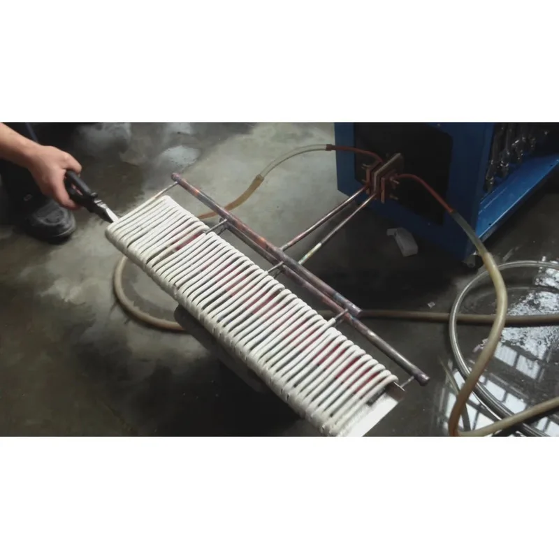 30KW TO160KW Metal Hot Forging Induction Heater Machine Steel Induction Heater