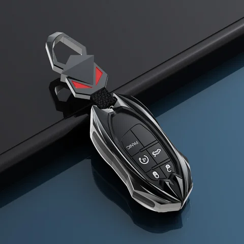 Чехол для ключей для Jeep Cherokee Compass S Renegade Grand Commander для Dodge Journey Challenger Jcuv, зарядное устройство для Chrysler 300C, чехол