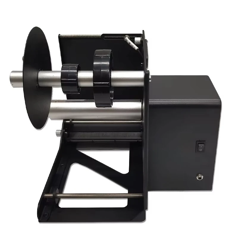 Bsc-MF150 metal body material, suitable for large size transparent and non-transparent sticker automatic label dispenser counter