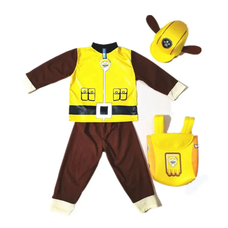 Carnival Birthday Party Costume Halloween Purim Cosplay Clothing Boy Girl Rocky Rubble Skye Marshall Zuma Chase Anime Costumes