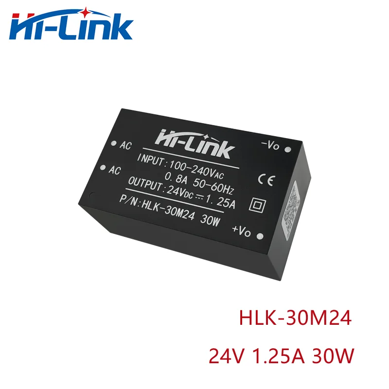 

Hi-Link AC DC 220V to 24V 1250mA 30W Power Supply Module HLK-30M24 Hi-Link Original Power Module ACDC Converter