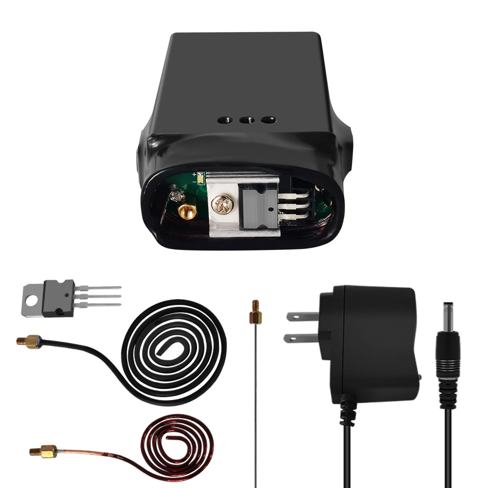 DC 36V Coil Tester Small Black Box EMP Electromagnetic Pulse Tester Smart Fingerprint Lock Detection Equipment Detector