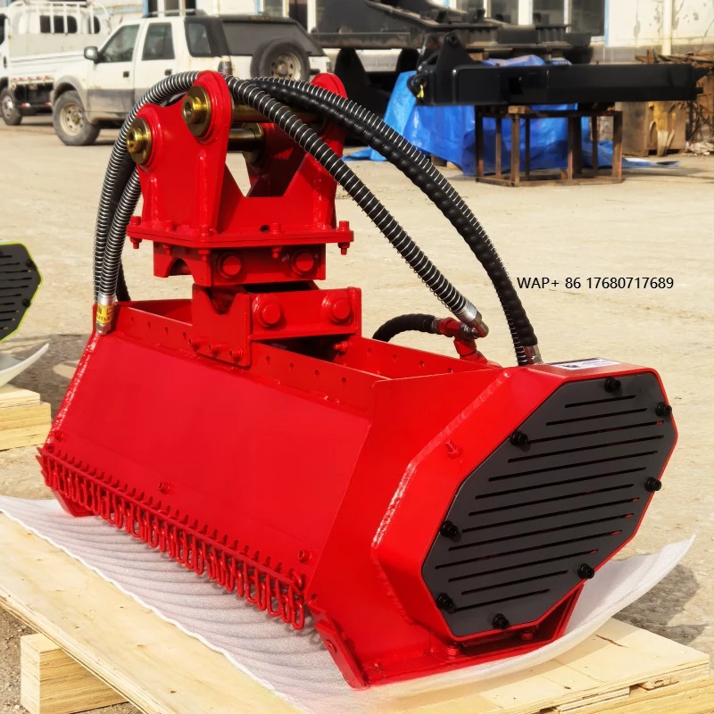 

Cutting Width 800 Mmexcavator Mower Garden Excavator Mower for 1.5-3ton Excavator Farm Flail Lawn Mower