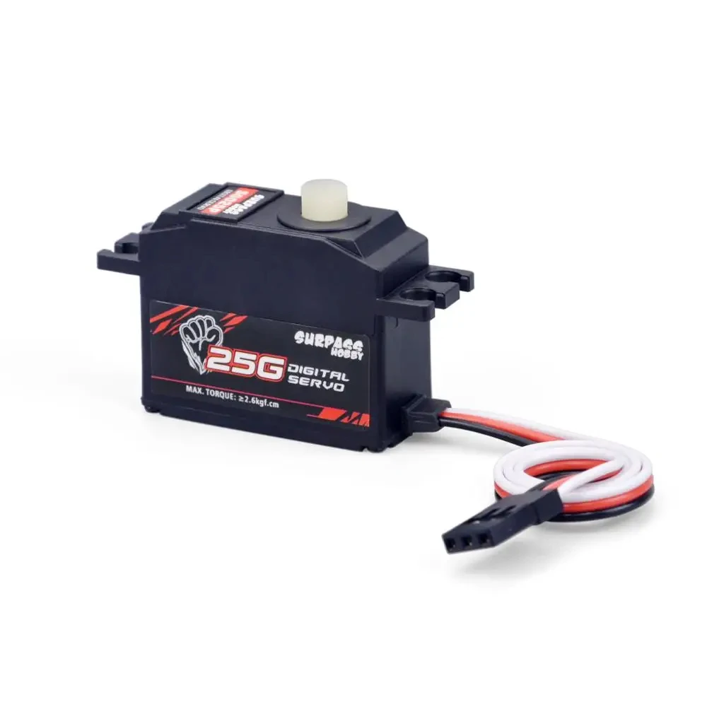 SURPASS HOBBY S0025P 25g Servo de engrenagem de plástico 2.3KG Servo digital para 1/12 RC Car Aeronave Barco RC Robô Modelo RC