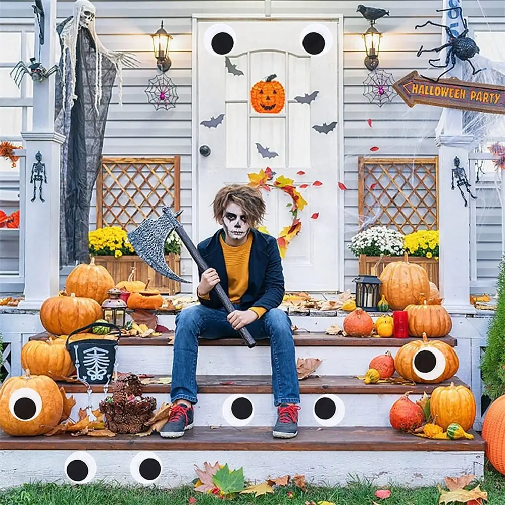 ملصق حائط ثلاجة بعيون Googly ، لاصق ذاتي ، مضحك ، مكيف هواء ، خزانة ، تصنعه بنفسك ، سجل قصاصات ، دمى متحركة ، مقلة العين #4