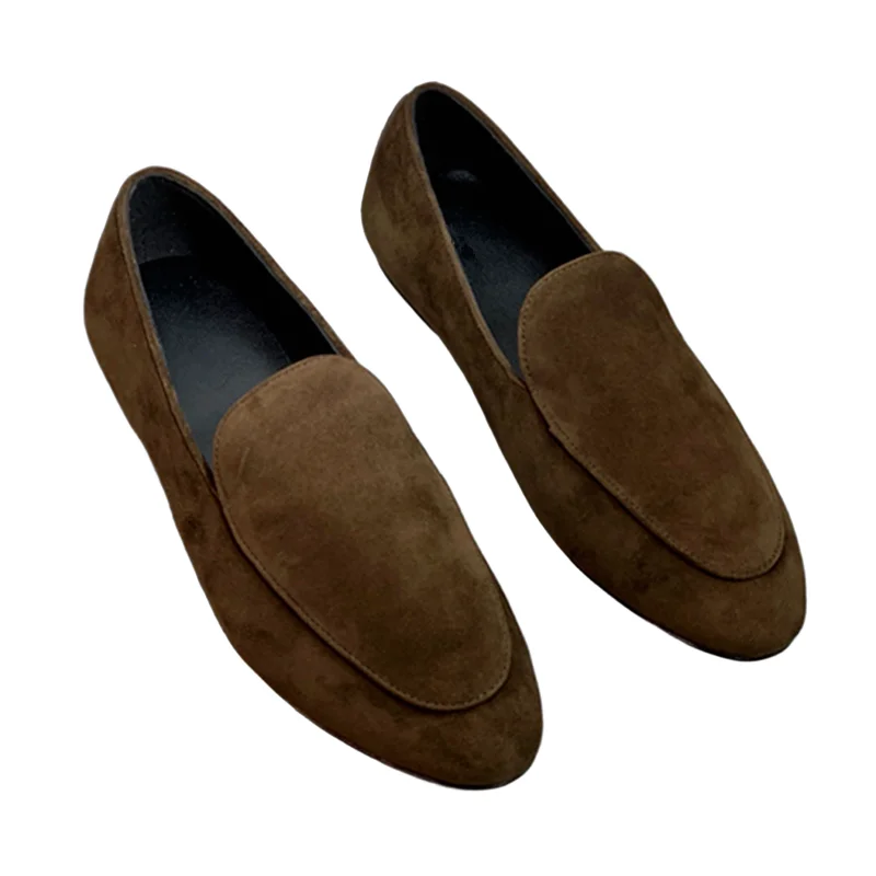 

Withered French Fashion Ladies Retro Pointed-toe Flat Shoes Women Loafers Shoes Women Top Quality Minimalist Women's shoes