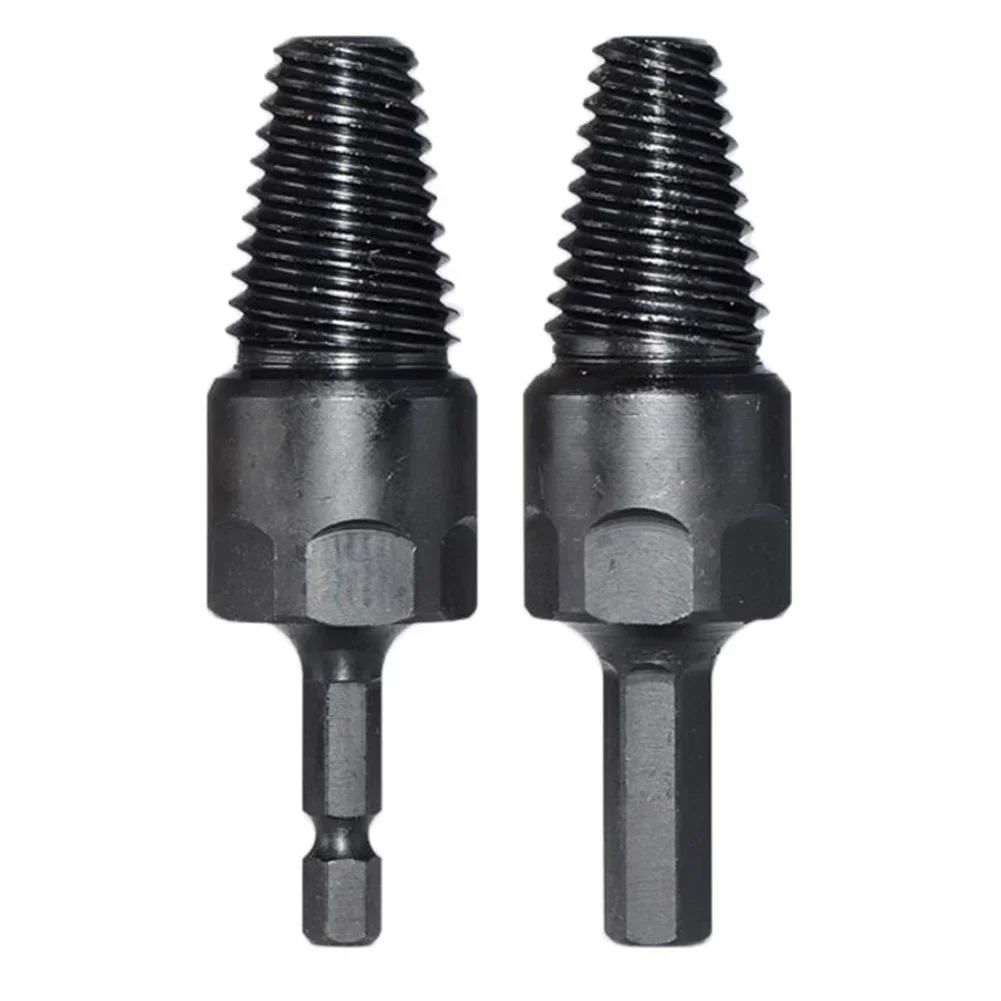 

2pcs 4/6point Pipe Broken Screw Extractor Screw Remover Hex Shank Impact-driver Extractor Tool Set For Home Repair Maintenance