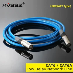 AVSSZ CAT6 CAT6A Low Delay Network Ethernet Line SREXACT Cable NEUTRIK etherCON RJ45 Plug Cable Connector Gigabit Digital Mixer