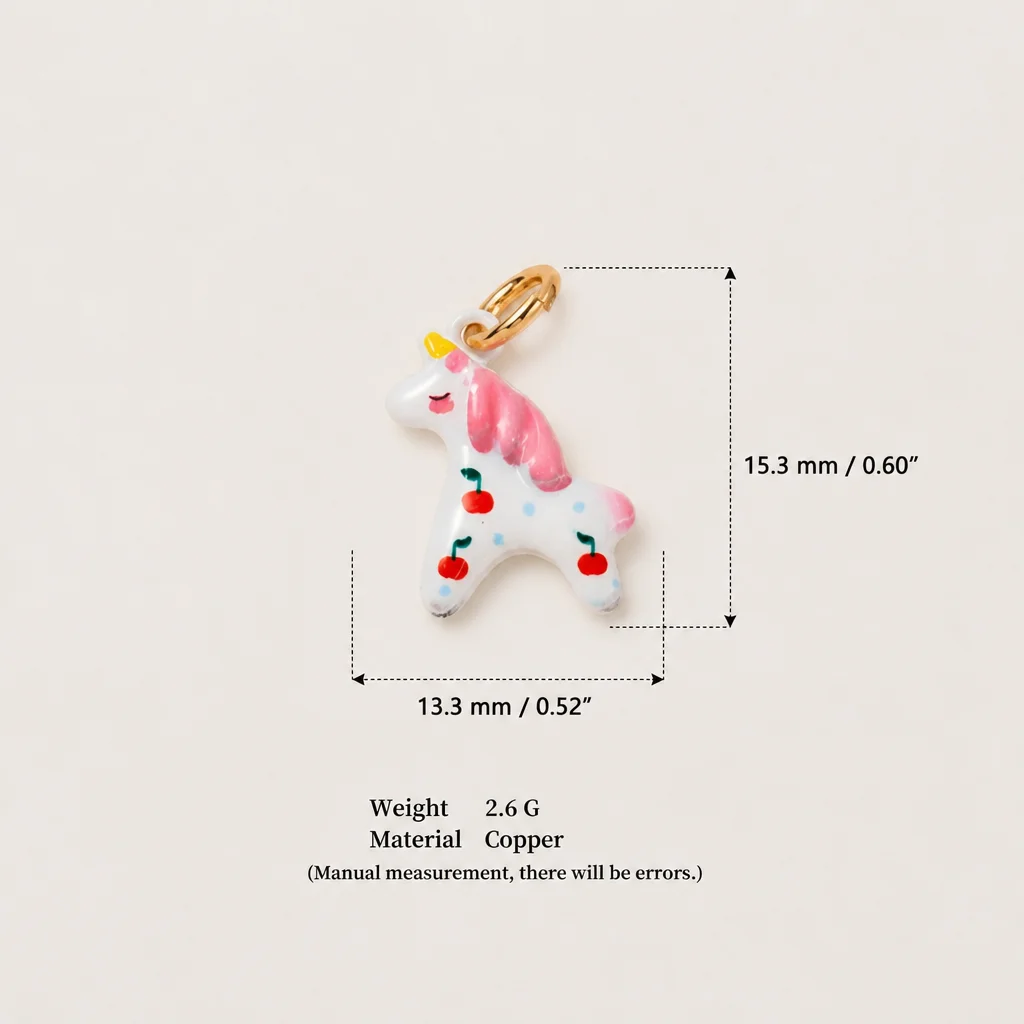 Vielseitige, beliebte, niedliche Tier-Serie: Katze, Bär, Trojaner DIY-Anhänger für Schmuck – Detail 6
