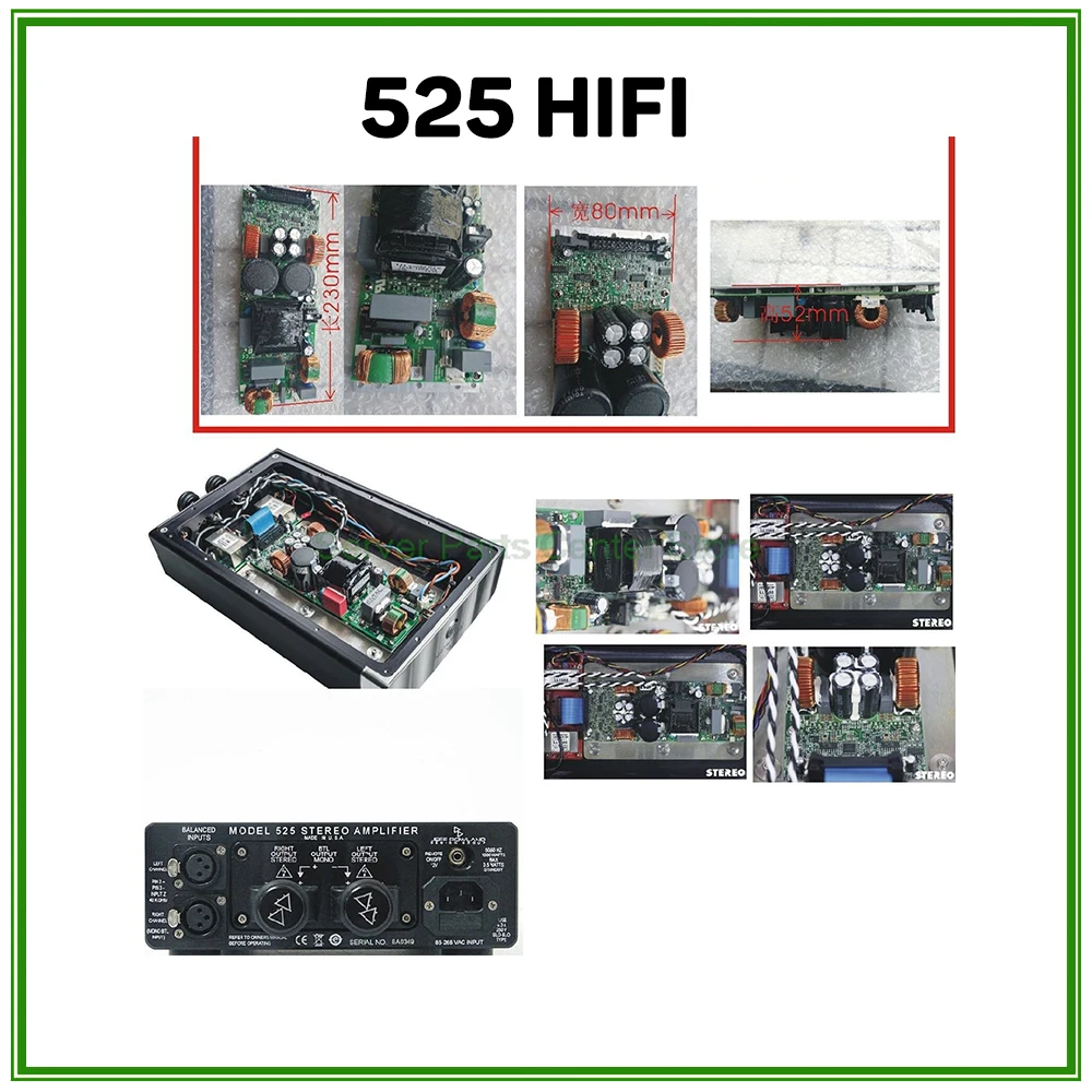 Power Amplifier 525 HIFI Post-stage DIY Digital Amplifier Board For Hi-End