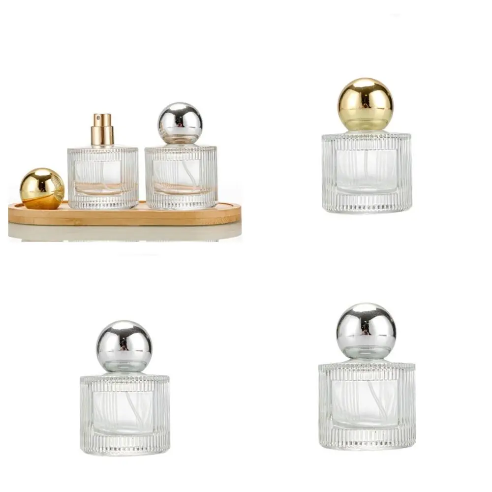 MIni Helder Transparant Fles Hervulbare Verstuiver Sub-bottel Dispenser Verstuiver Druktype 40 ml Glazen Fles Reizen