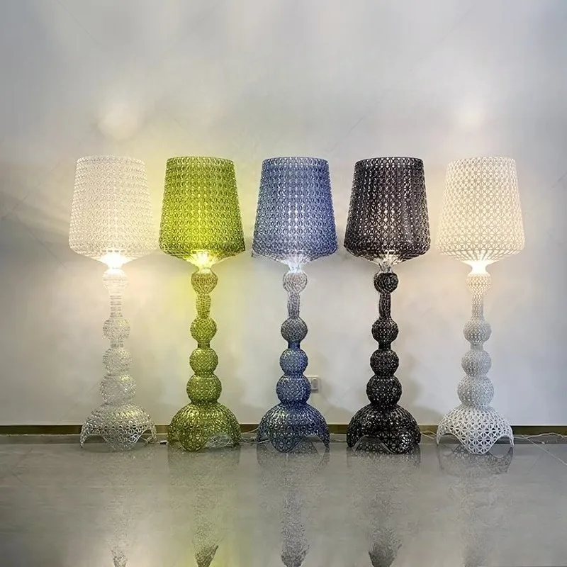 

Art Glass Molding Hotel Rooms Living Room Modern Light Emitting Diode Floor Lamp