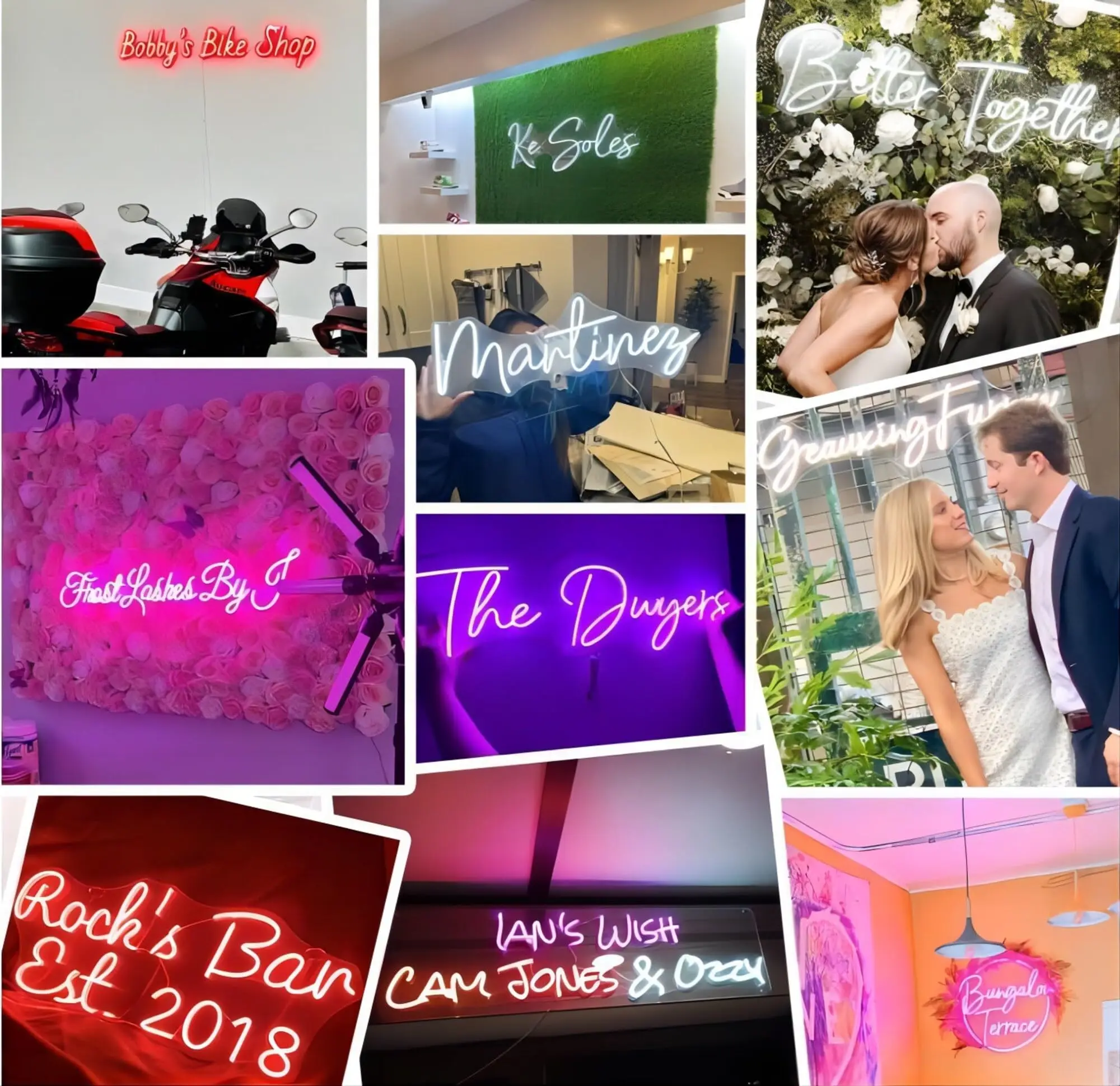 Sinal de néon personalizado para decoração de parede do quarto festa de aniversário de casamento loja bar negócios personalizado led luz de néon arte personalizada